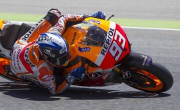Marc Márquez, saldrá sexto.