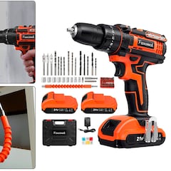 El taladro atornillador más vendido en Amazon incluye un maletín y accesorios