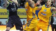 El Madrid cae en Moscú tras remontar 18 puntos