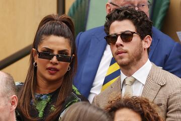 La actriz india Priyanka Chopra Jonas y su marido el cantante estadounidense Nick Jonas.