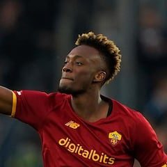 How fast was Tammy Abraham's goal for Roma against Lazio?