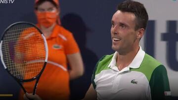 Bautista vuelve a ganar a Medvedev y est¨¢ en semifinales