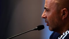 Sampaoli: "Messi estuvo enorme ante Uruguay"
