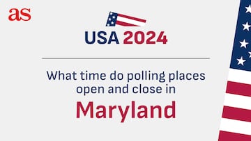What time do polling places close in Maryland? MD state closing times in the US Election 2024