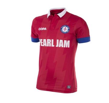 Pearl Jam sorprende con nuevo diseño de camiseta de la Roja