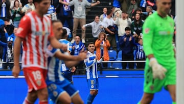 Deportivo 1 - Almería 1: resumen, goles y resultado del partido de LaLiga Hypermotion