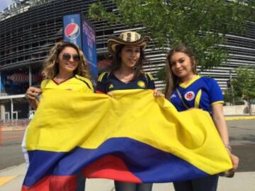 En el MetLife, la Selección Colombia se siente como en Barranquilla