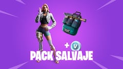 Fortnite: así es Salvaje, el nuevo skin y su paquete