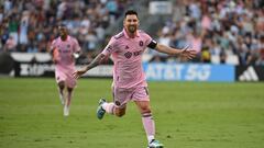 Messi marca el gol más lejano de su carrera con Inter Miami en la Leagues Cup