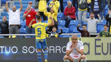 19/05/19 FUTBOL SEGUNDA DIVISION
 UD LAS PALMAS - RAYO MAJADAHONDA 
 TERCER GOL DAVID GARCIA 3-2 ALEGRIA