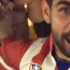 Diego Costa ya se viste del Atleti