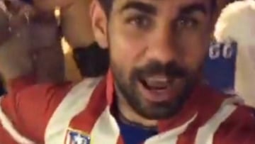 Diego Costa ya se viste del Atleti