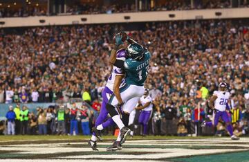 Philadelphia Eagles acaban con los sueños de los Minnesota Vikings