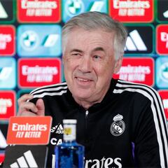 Ancelotti en directo: rueda de prensa previa al Real Madrid-Celta de Liga