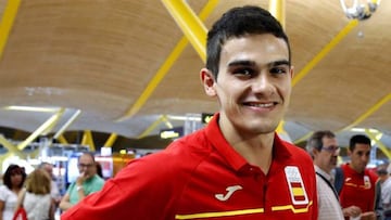 El atleta español Bruno Hortelano.