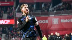 Sergio Ramos, tras hacer el 0-3 en Granada.