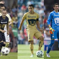 Pumas, el equipo con más 'hombres de hierro' en el Apertura