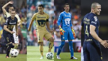 Pumas, el equipo con más 'hombres de hierro' en el Apertura