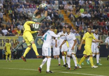 Luca Zidane y Álvaro González.