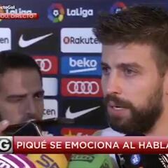 Piqué, entre lágrimas: "Dejaría la Selección si soy un problema"