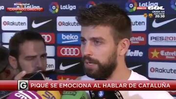 Piqué, entre lágrimas: "Dejaría la Selección si soy un problema"