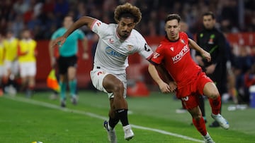 Bryan durante el partido de ayer.