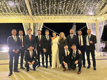 Javier Hernanz y Paula Mocca se casan: una boda olímpica por todo lo alto