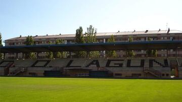 Estadio La Laguna, en Laguna de Duero.