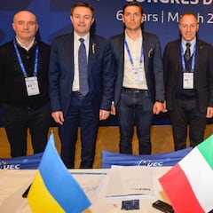 Italia acoge a gran parte de la selección ucraniana de ciclismo