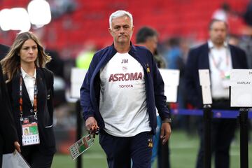 El entrenador de la Roma, Jose Mourinho.