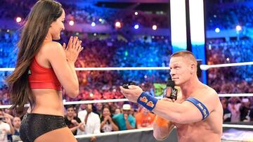 John Cena quiere regresar a su noviazgo con Niki Bella