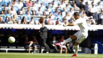 Cristiano Ronaldo durante el partido ante el Granada.