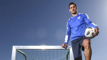 Gabriel Pires, jugador del Legan&eacute;s, posa para As.