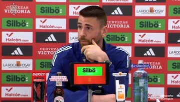 Unai Simón, a un periodista: “Fernando, no te voy a contestar por lo que pasó en la Eurocopa”