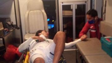 Burrito Hernández recibe mensajes tras fuerte lesión