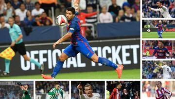 Los diez goleadores de la liga espa?ola permanecen en Espa?a una temporada m¨¢s.