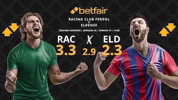 Racing Club Ferrol vs. CD Eldense: horario, dónde ver, pronósticos y clasificación