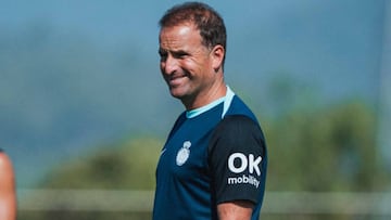 Jagoba Arrasate, entrenador del RCD Mallorca.
