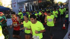 La primera versión del "Santiago 21K", en imágenes