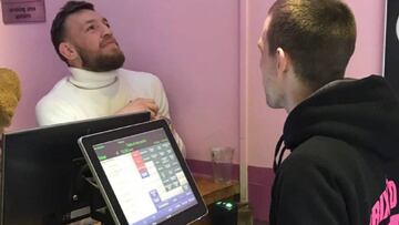 Nuevo l&iacute;o de McGregor: cazado en una tienda de marihuana