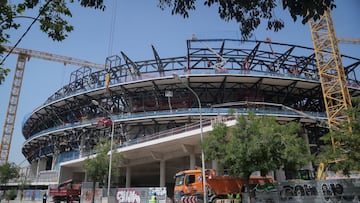 La Guardia Urbana paró las obras del Camp Nou este domingo y denuncia a Limak
