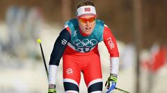 Haga domina y gana el oro y Bjoergen remonta por el bronce