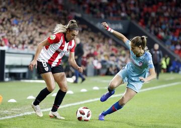 La Catedral volvió a dar ejemplo al fútbol, 48.121 aficionados para un partido de semifinales de la Copa de la Reina. Todo un récord en la historia del fútbol femenino.