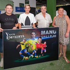 Manu Vallejo, de la Venta Espadita al 'Pichichi' de la Liga