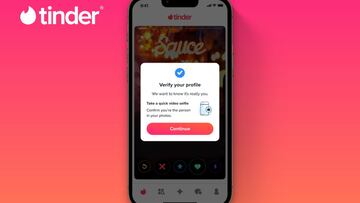 Verificar tu identidad en Tinder será tan simple como hacerse un video selfi