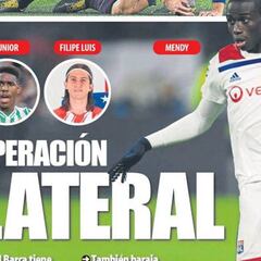 Operación lateral en el Barça: Mendy, Junior, Filipe Luis...