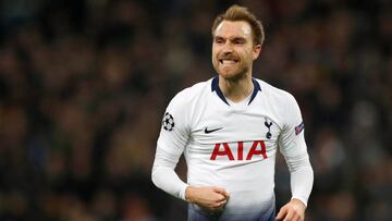 El Madrid quiere fichar a Christian Eriksen en el próximo mercado invernal.