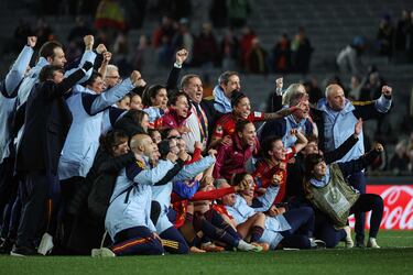 ¡España celebra el pase a la final del Mundial!