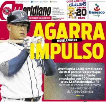 Portadas de la prensa deportiva