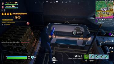 Evento Los Más Buscados de Fortnite: guía de Misiones de Asalto a la Cámara